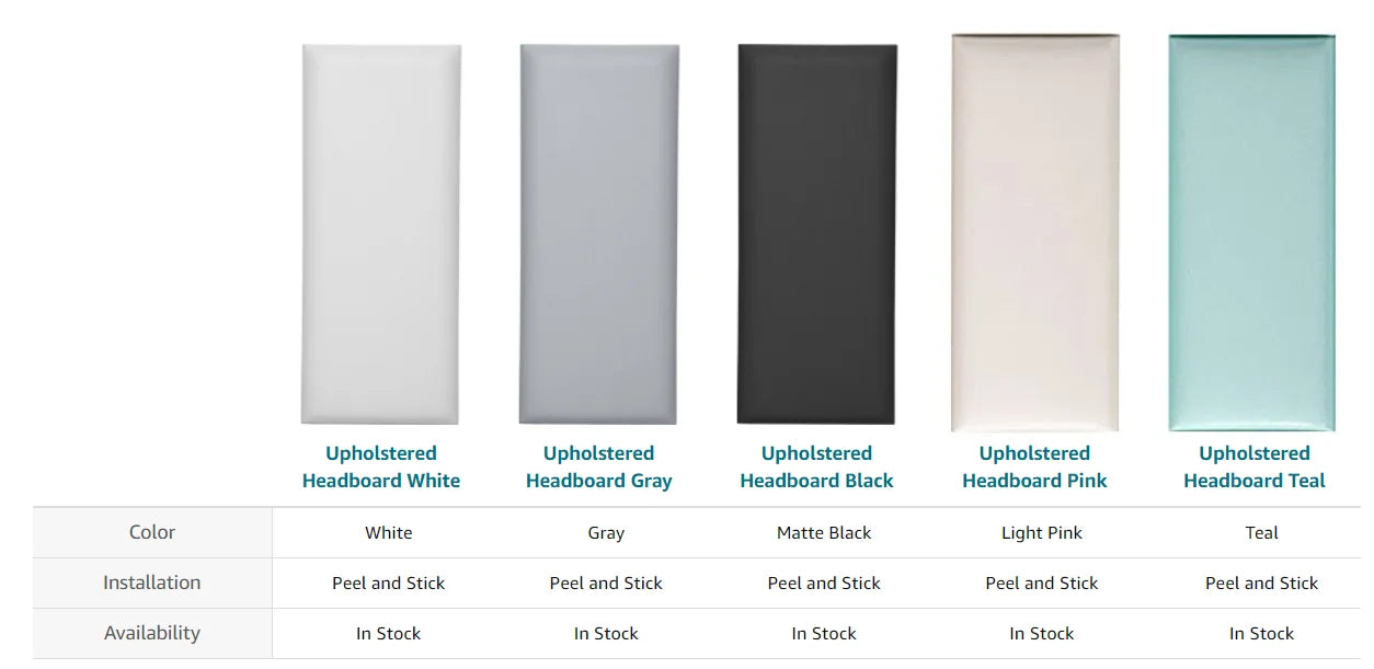 Art3d Upholstered Headboard Panels