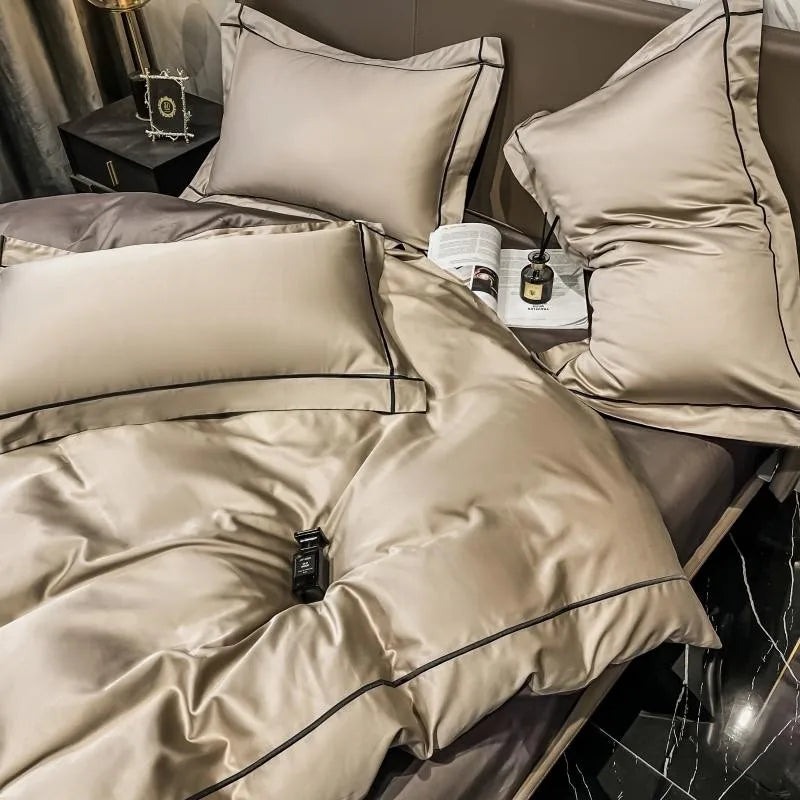 Egyptian Cotton Duvet Cover Set