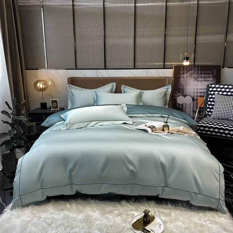Egyptian Cotton Duvet Cover Set