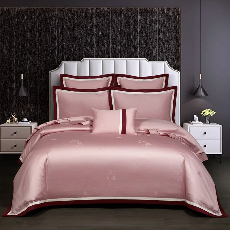 Heritage Jacquard Egyptian Cotton Bedding Set