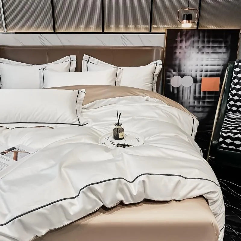 Egyptian Cotton Duvet Cover Set