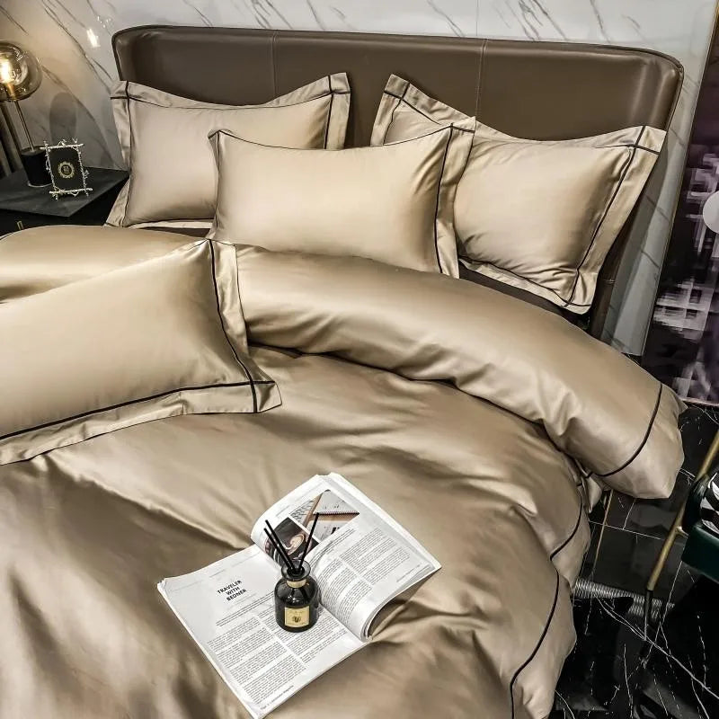 Egyptian Cotton Duvet Cover Set