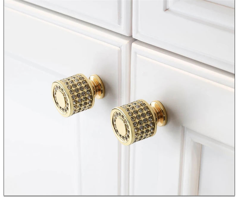 TABAN Crystal Gold Diamond Handle