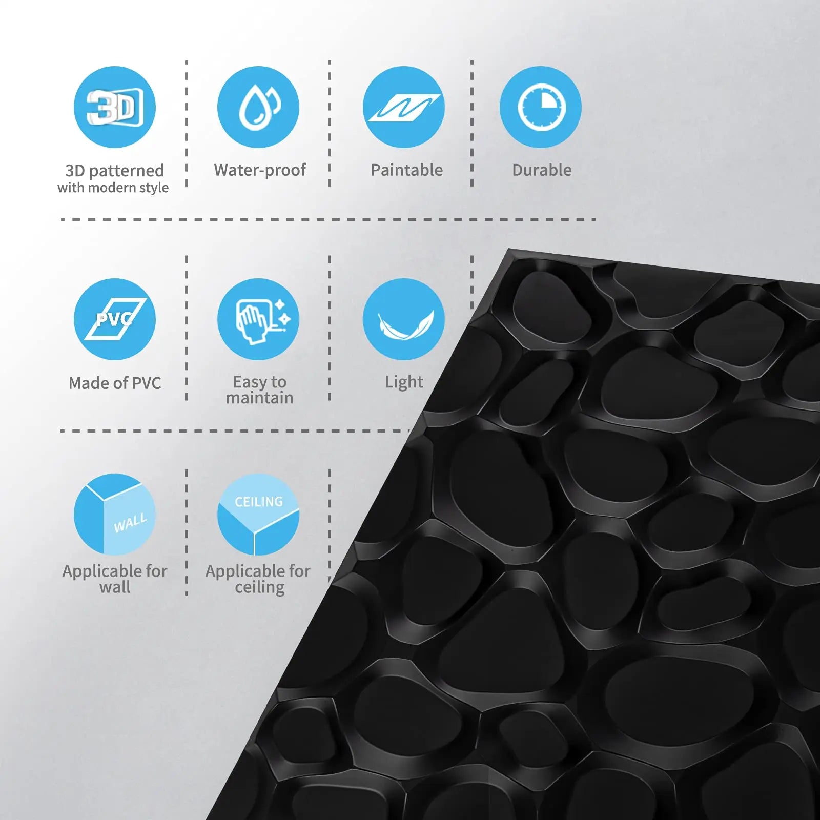Art3d Sandpits Design Wall Panels