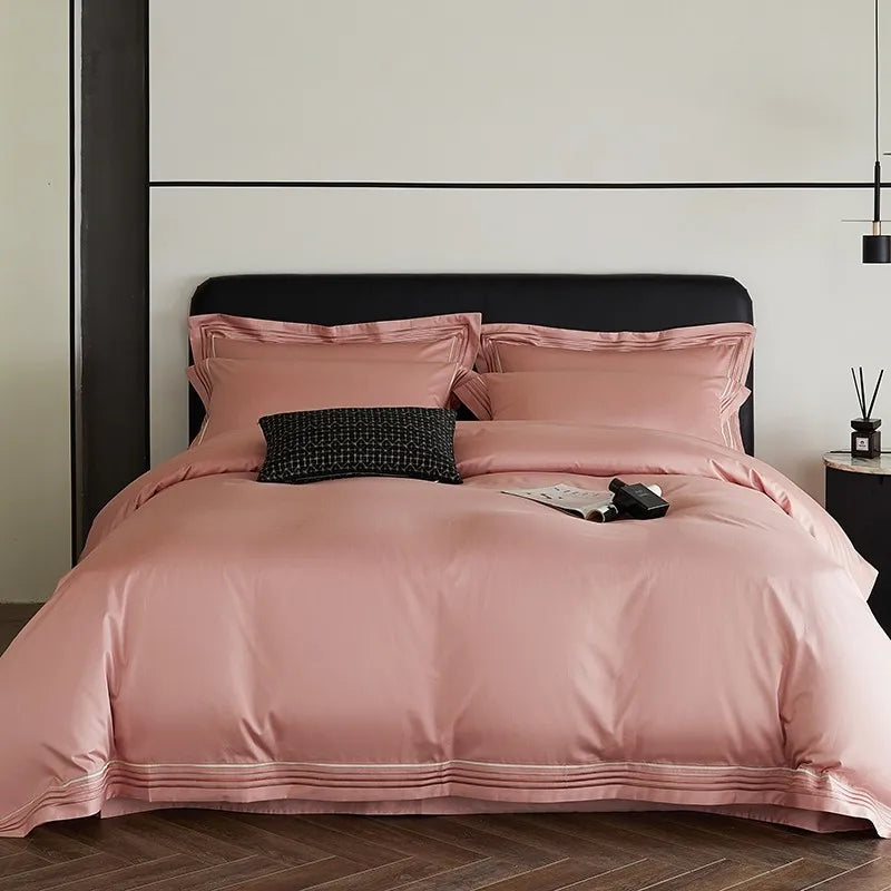Triline Embroidered Duvet Set