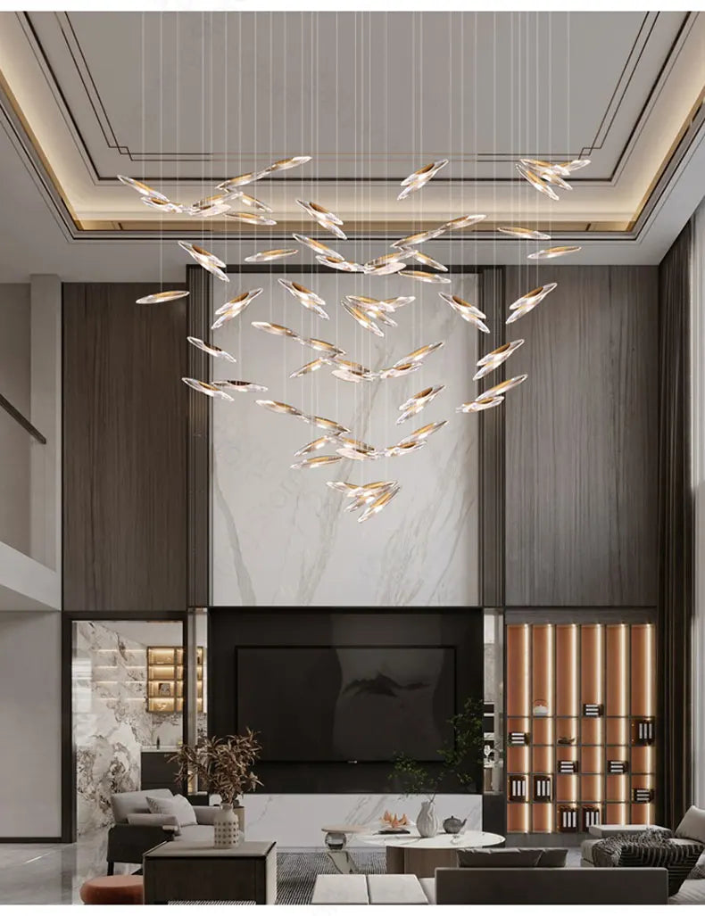 Empire Crystal Staircase Chandelier