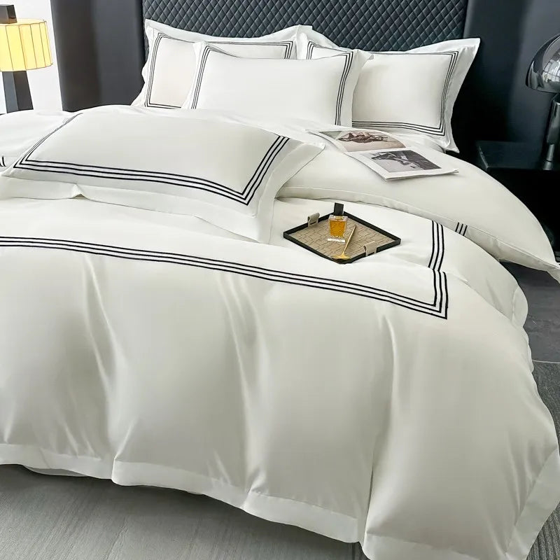 Triluxe Embroidered Duvet Collection