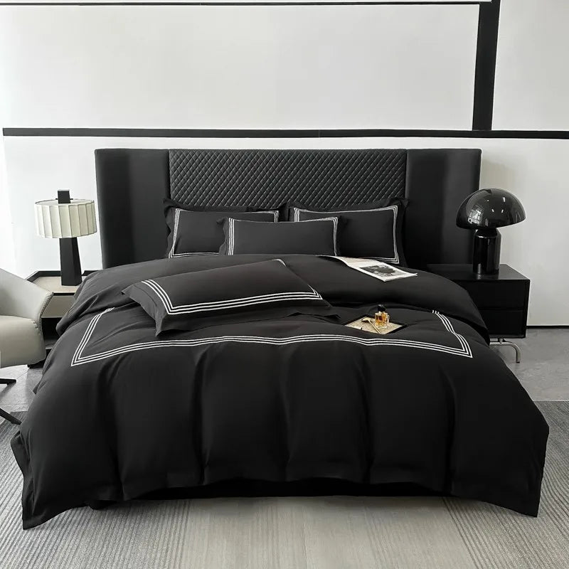 Triluxe Embroidered Duvet Collection