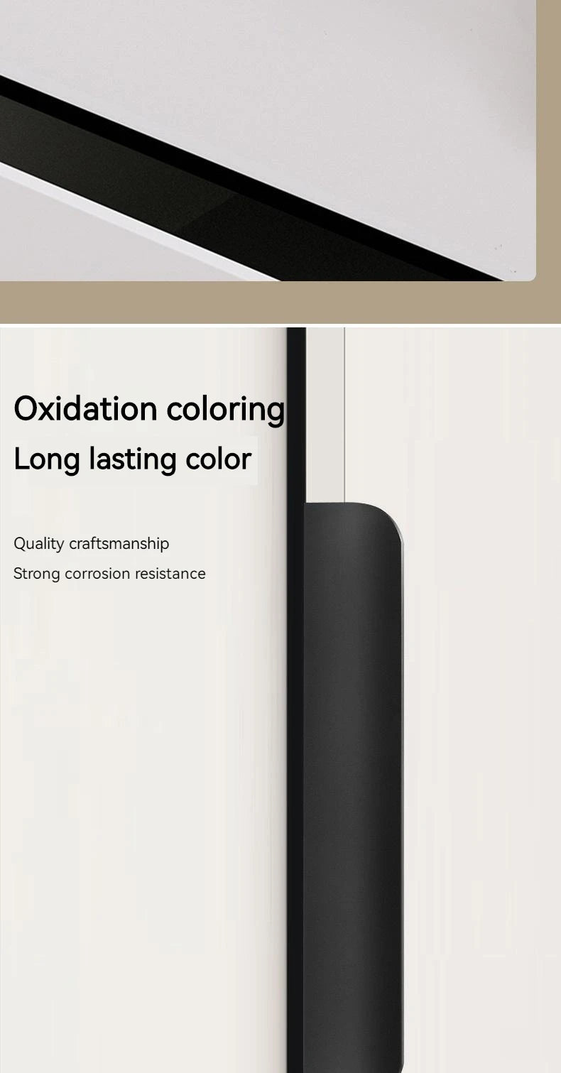 SleekEdge Invisible Black Door Handle