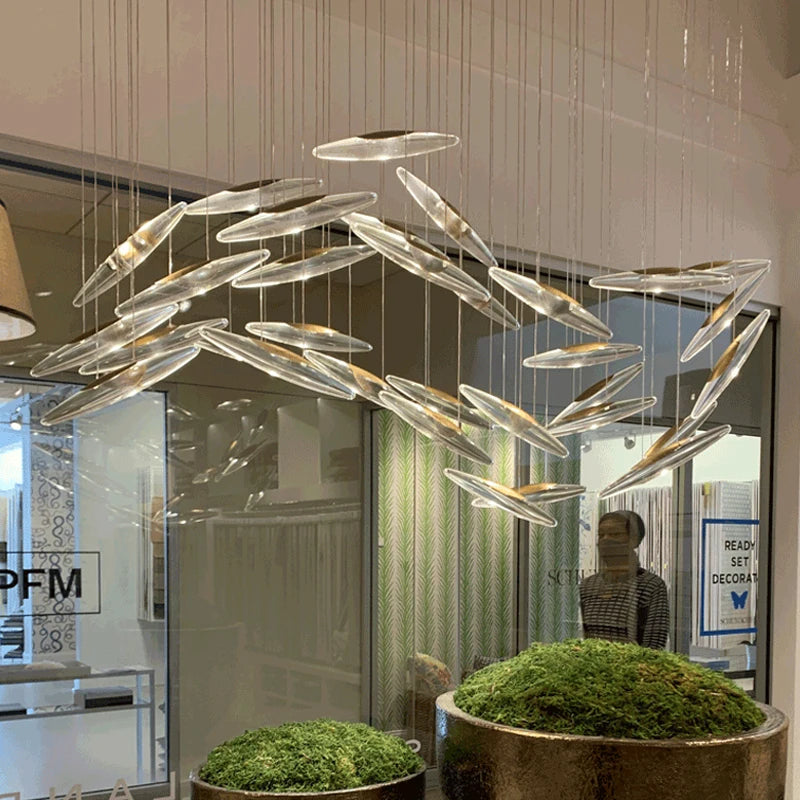 Empire Crystal Staircase Chandelier