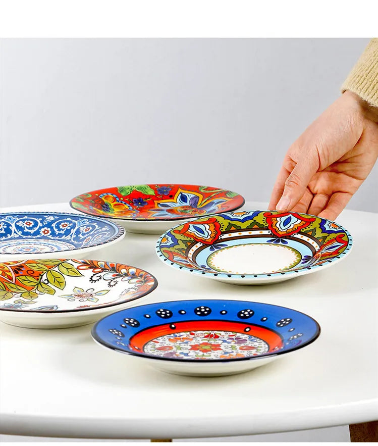 Versailles Artisan Ceramic Plate
