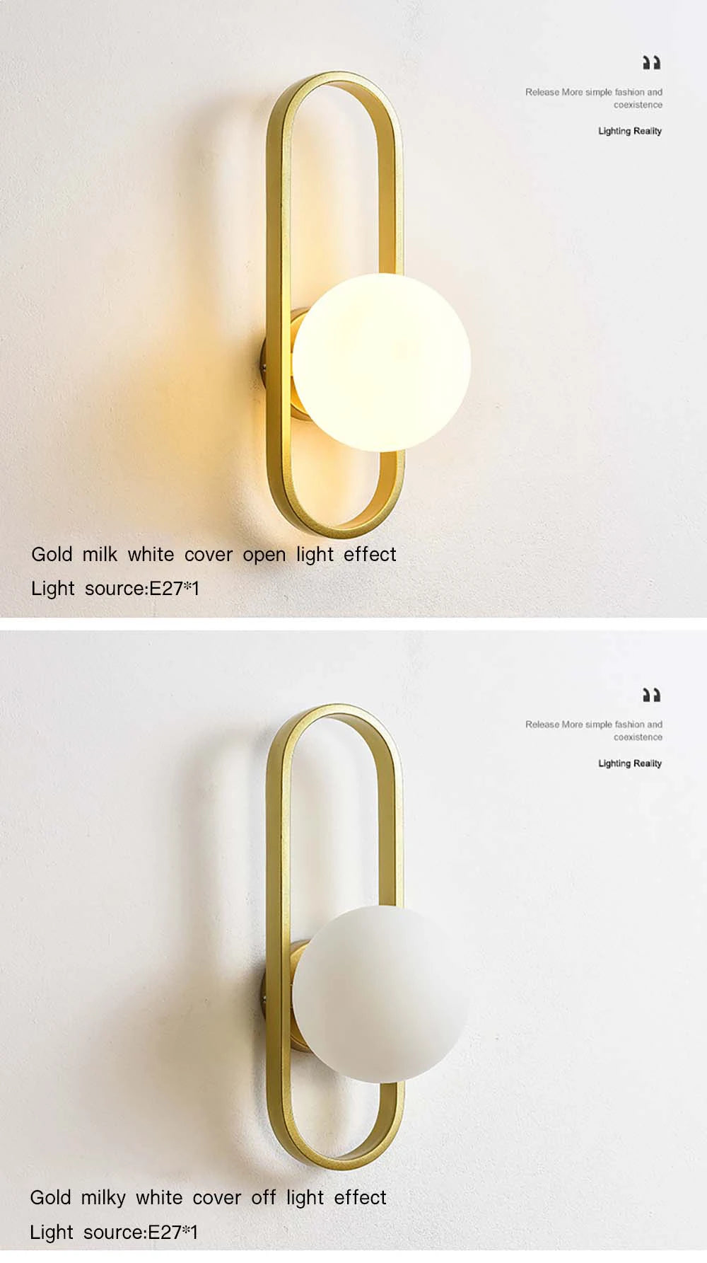 LuxeGlow LED Wall Sconce
