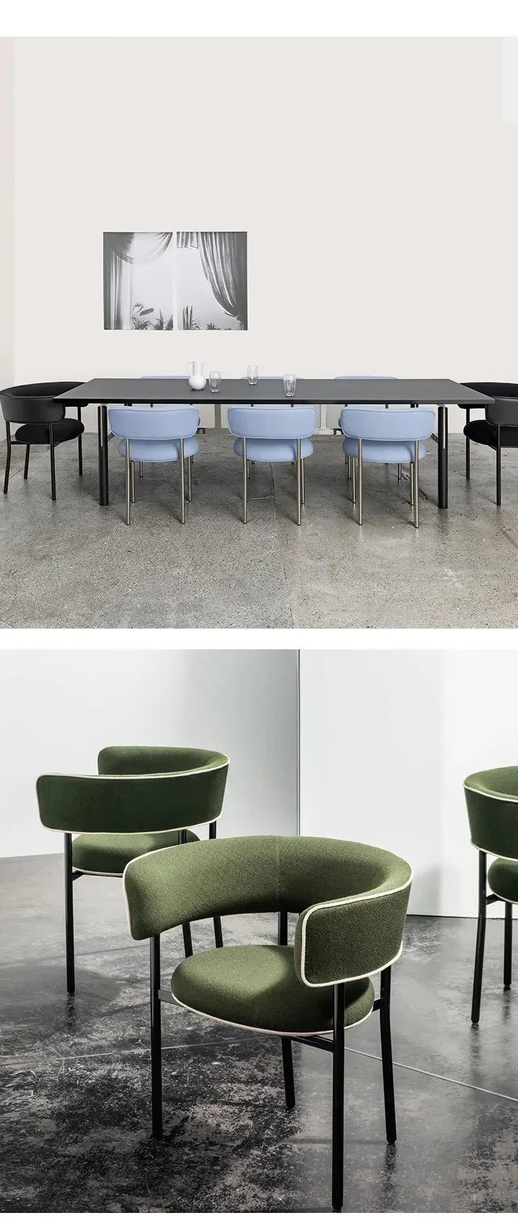 Oslo Luxe Scandinavian Dining Chair