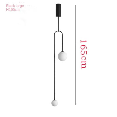 Aura Luxe Glass Ball Pendant Light