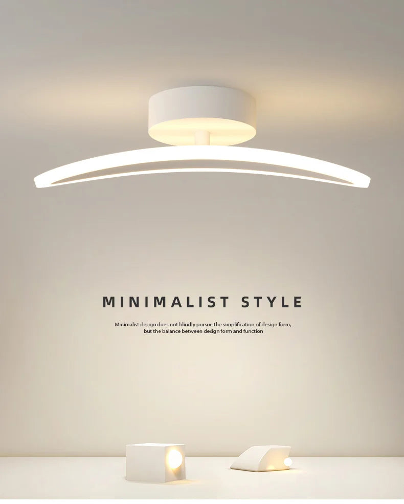 Linea Luxe Nordic LED Ceiling Light