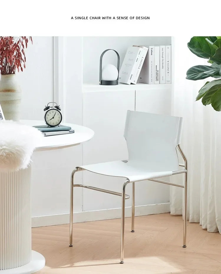 Bauhaus Elegance Antique Dining Chair