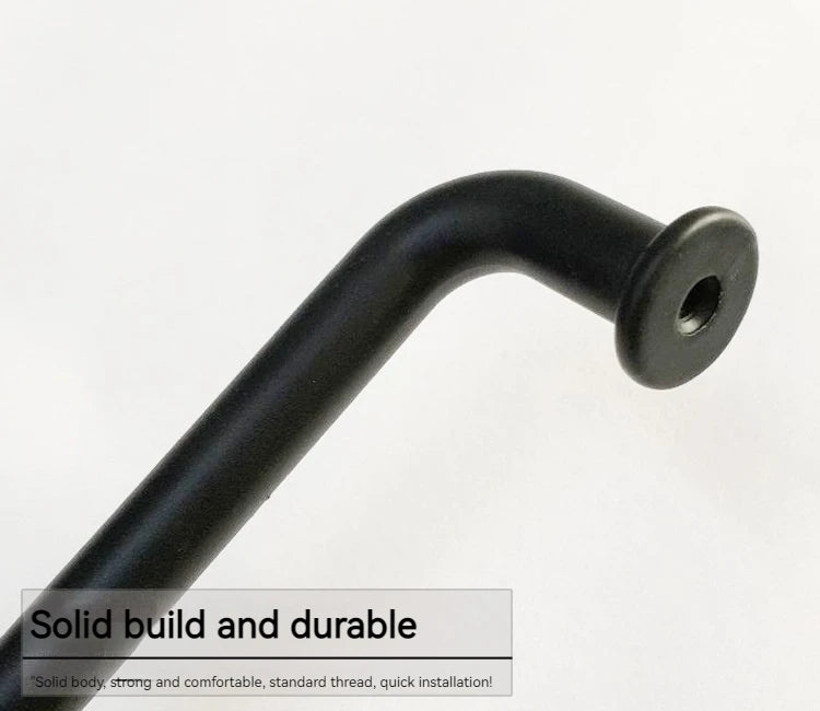 AmeriLux Black Circular Cabinet & Wardrobe Handle