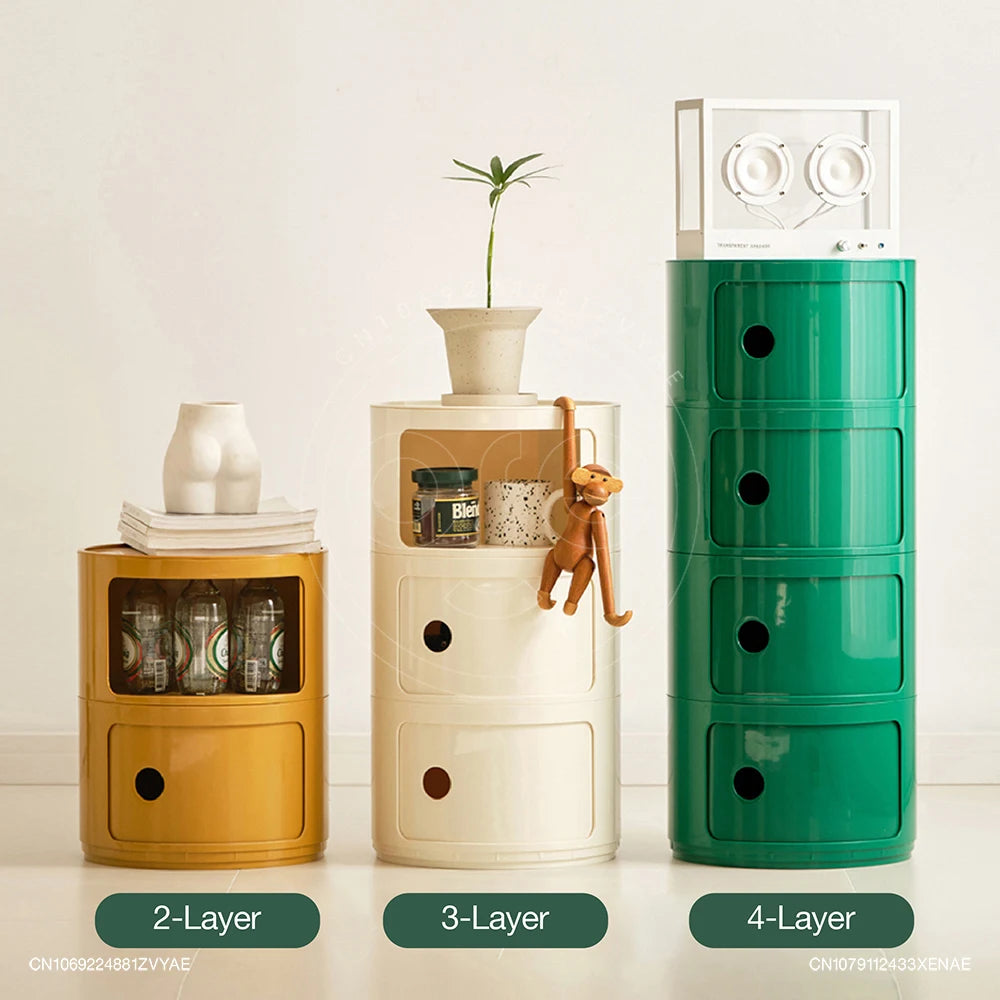 Verdura Mid-Century Green Nightstand