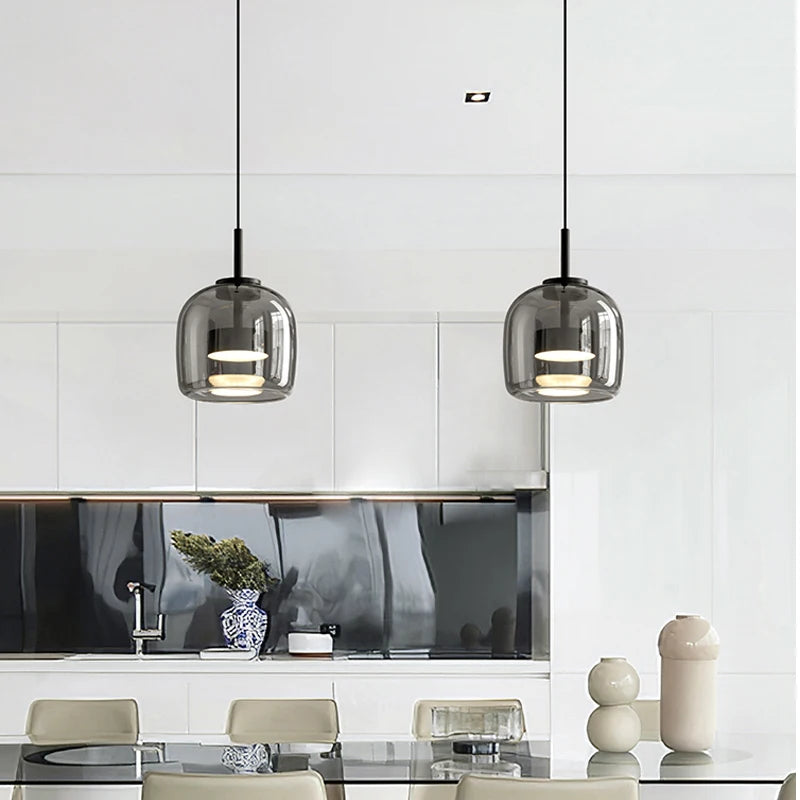 Nordic Glass LED Pendant Lamp