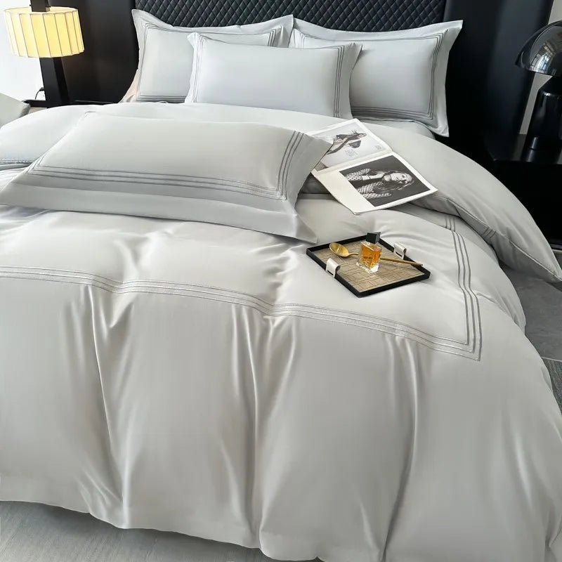 Triluxe Embroidered Duvet Collection