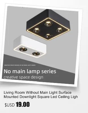 Linea Luxe Nordic LED Ceiling Light
