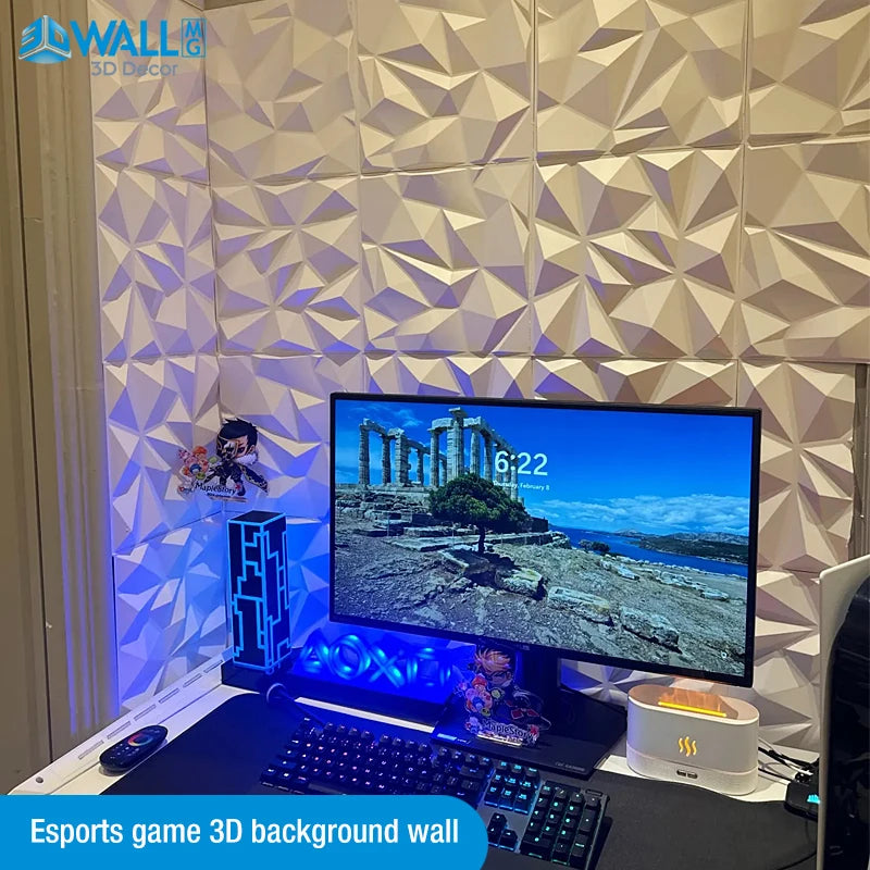 Lumière Diamond 3D Wall Panels