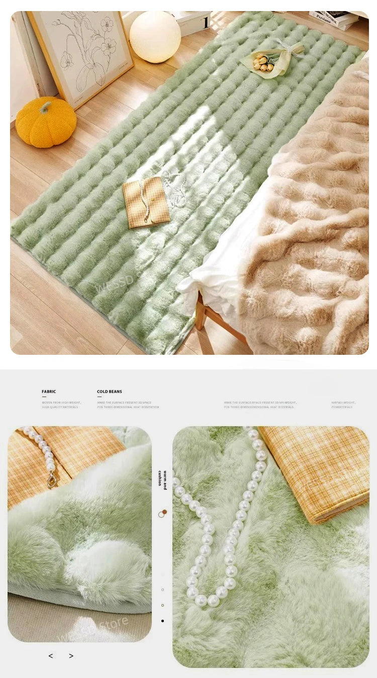EcoLuxe Plush Faux Fur Rug