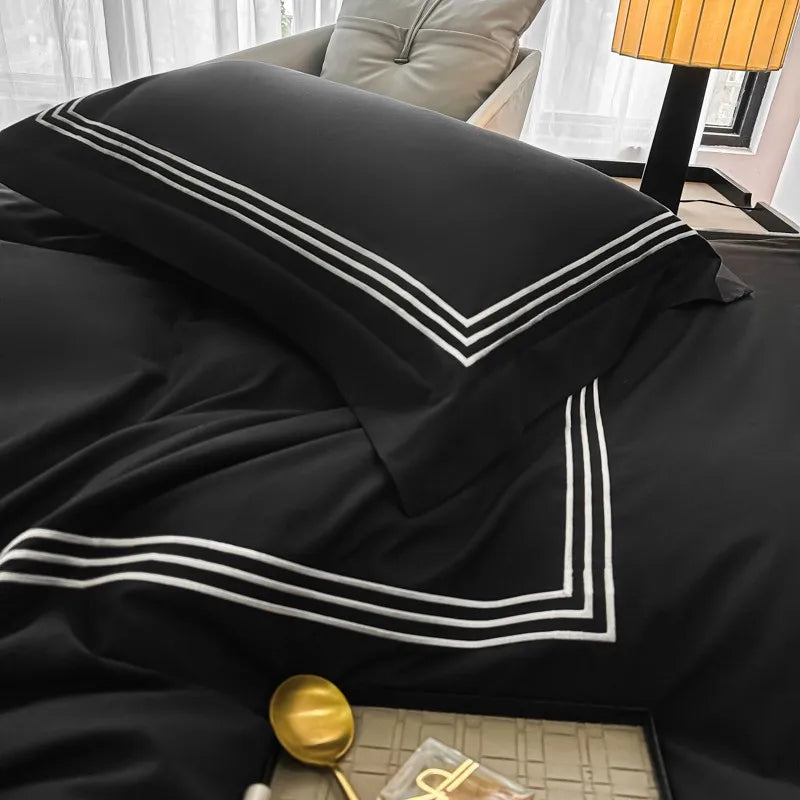 Triluxe Embroidered Duvet Collection