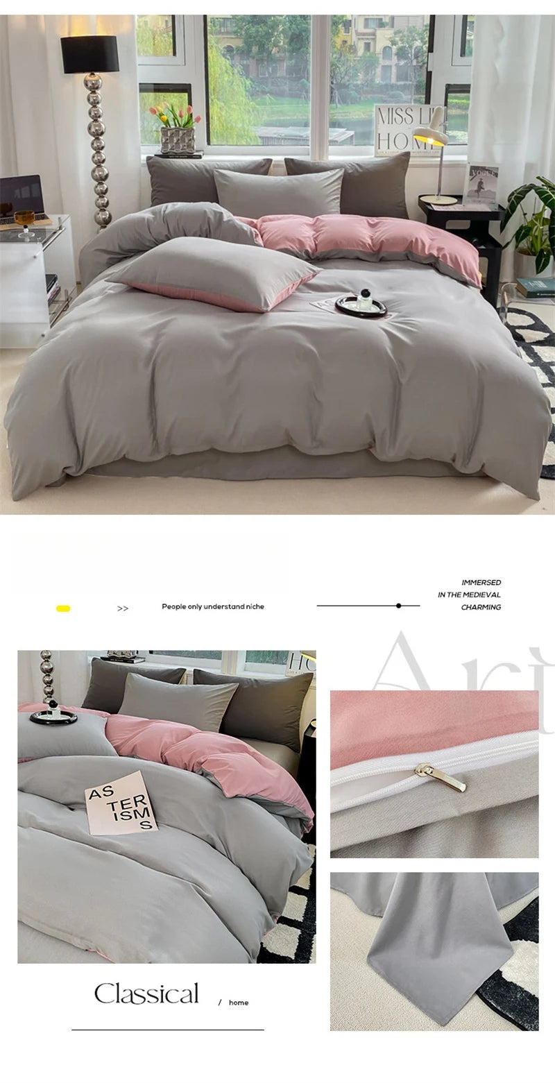 Scandic 4-Piece Cotton Bedding Collection