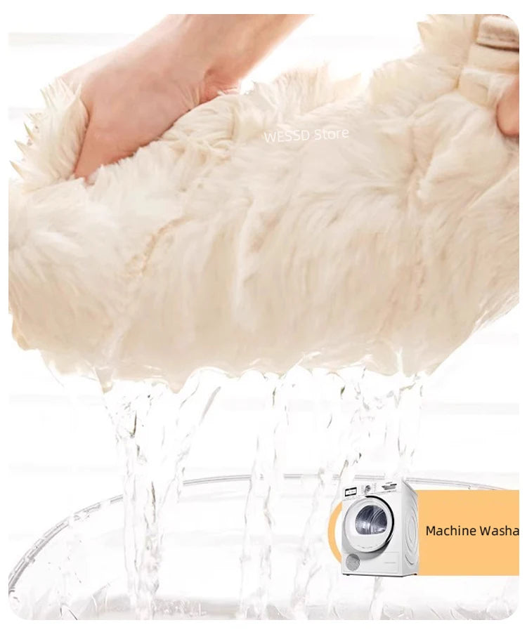 EcoLuxe Plush Faux Fur Rug