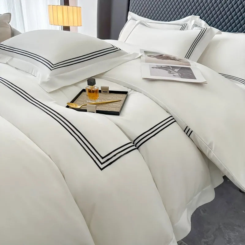 Triluxe Embroidered Duvet Collection