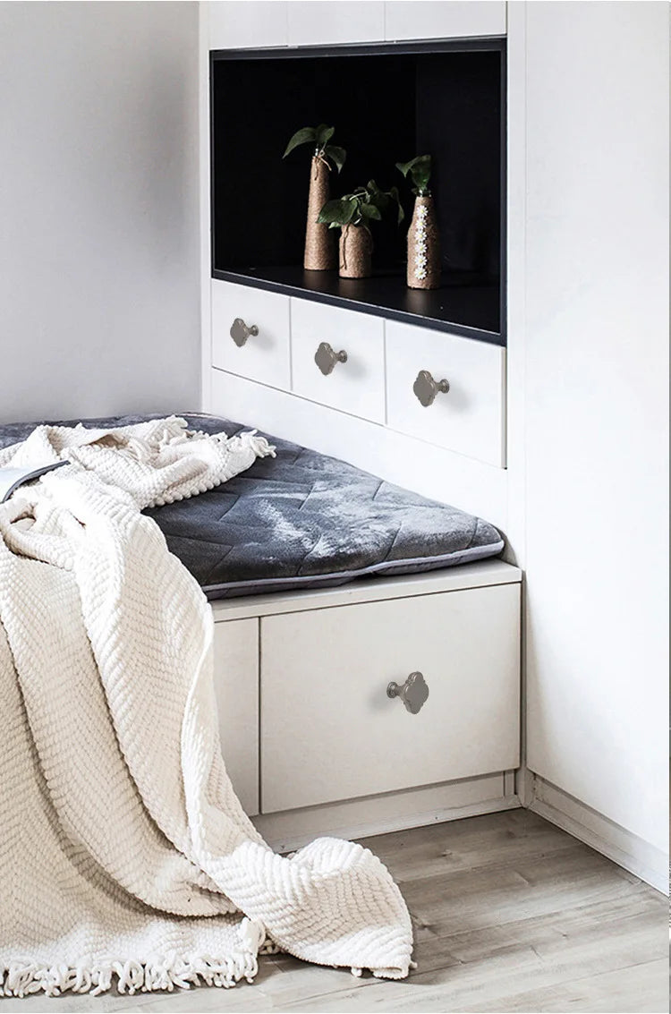 CloverCharm Luxury Wardrobe & Drawer Handle