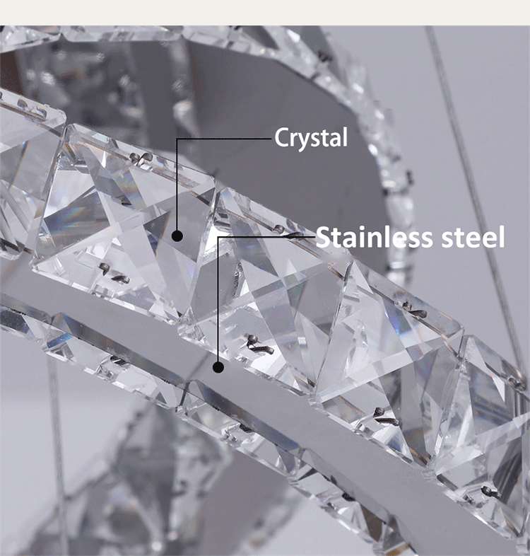 Luxury Oval Crystal Chandelier