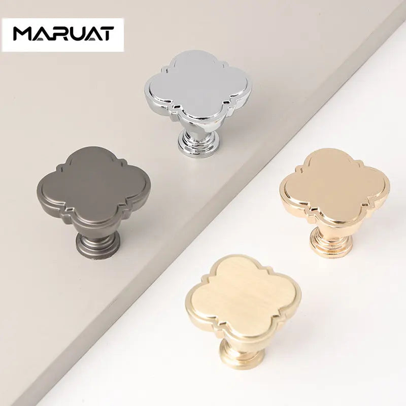 CloverCharm Luxury Wardrobe & Drawer Handle