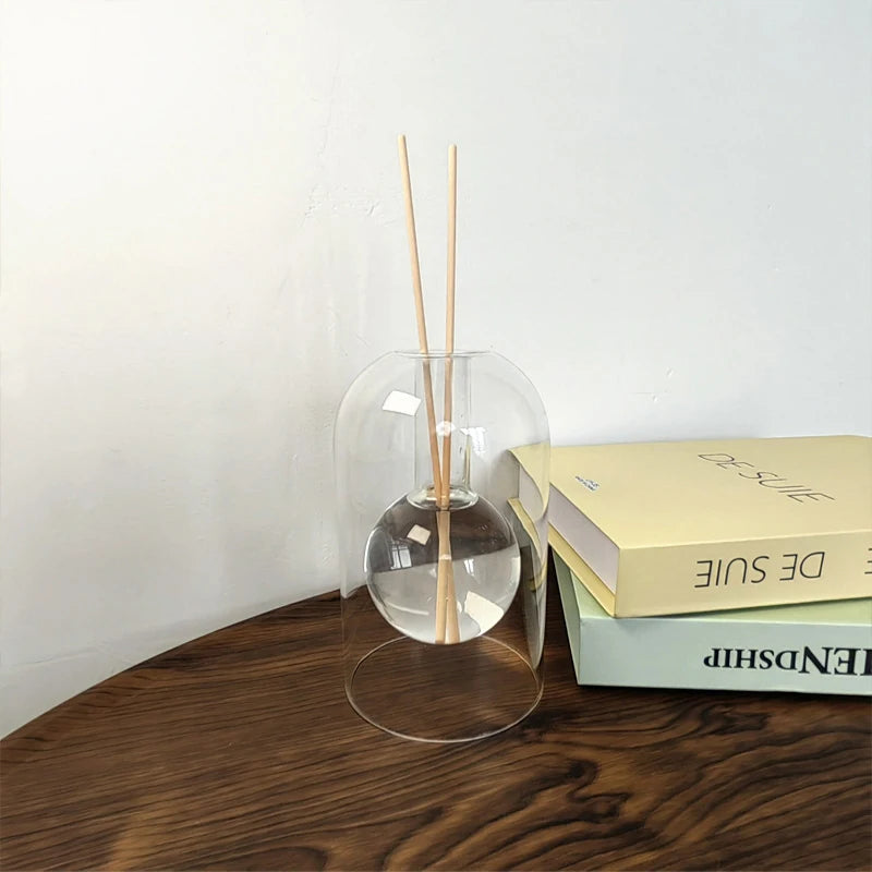 Serene Essence Glass Aromatherapy Diffuser Bottle