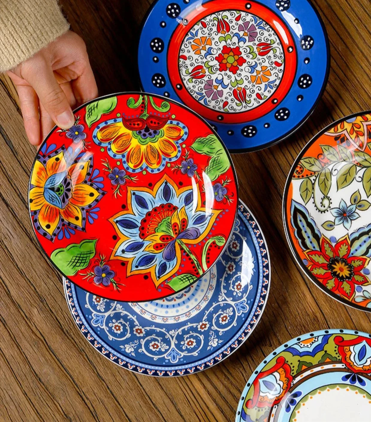Versailles Artisan Ceramic Plate