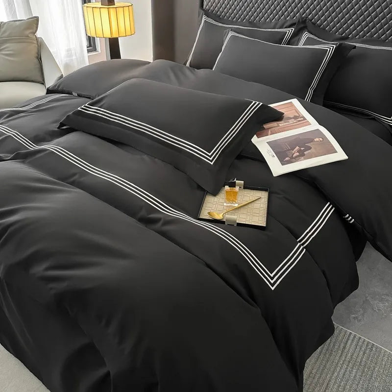 Triluxe Embroidered Duvet Collection