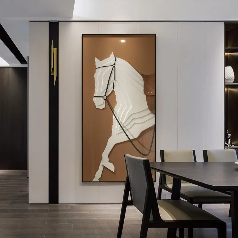Stallion Grace – Designer Luxury Horse Canvas Wall Art