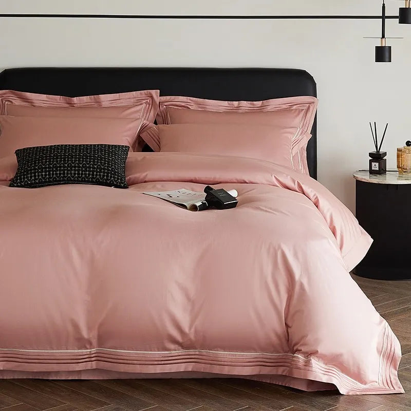 Triline Embroidered Duvet Set