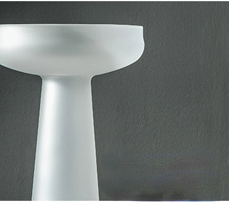 FrostedGlow Nordic Glass Vase