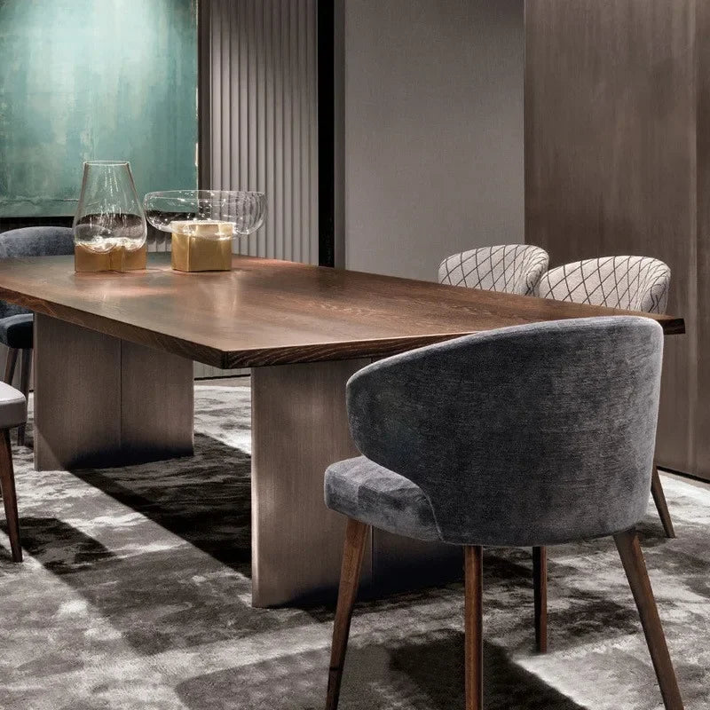 Nordic Luxe Solid Wood Dining Chair – Modern Scandinavian Design