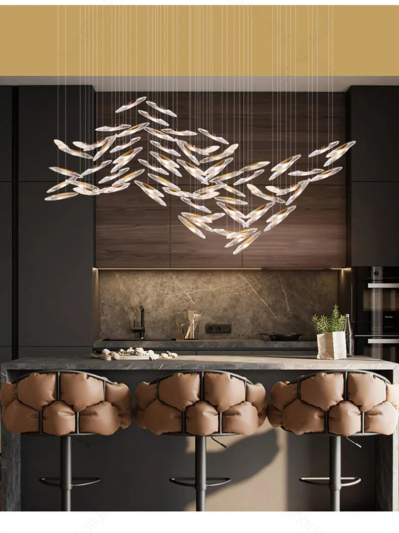 Empire Crystal Staircase Chandelier