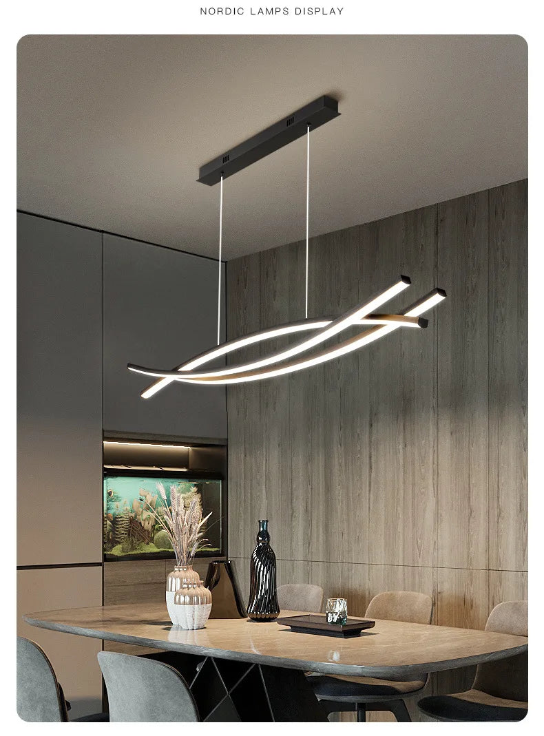 Elara Nordic Luxe Dining Chandelier