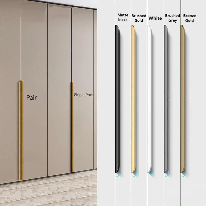 SleekEdge Invisible Black Door Handle