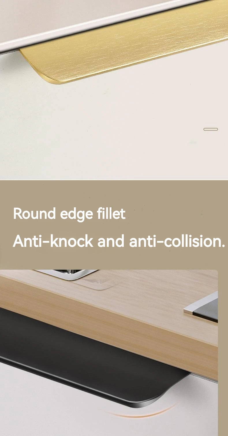 SleekEdge Invisible Black Door Handle