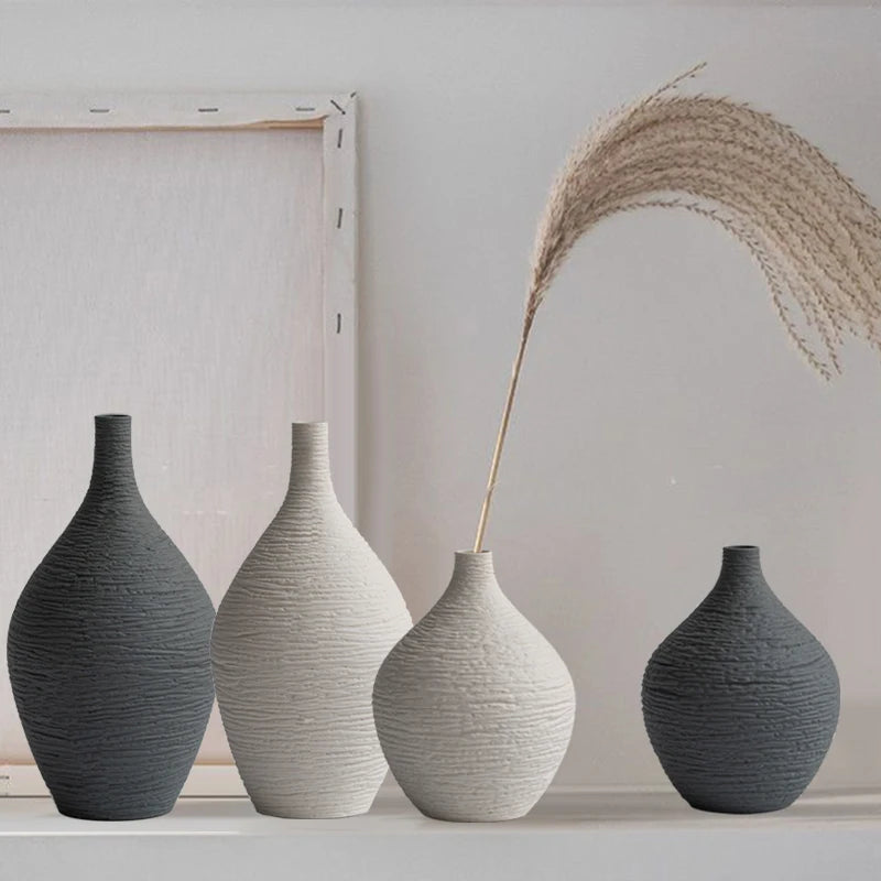 ArcticBloom Ceramic Vase