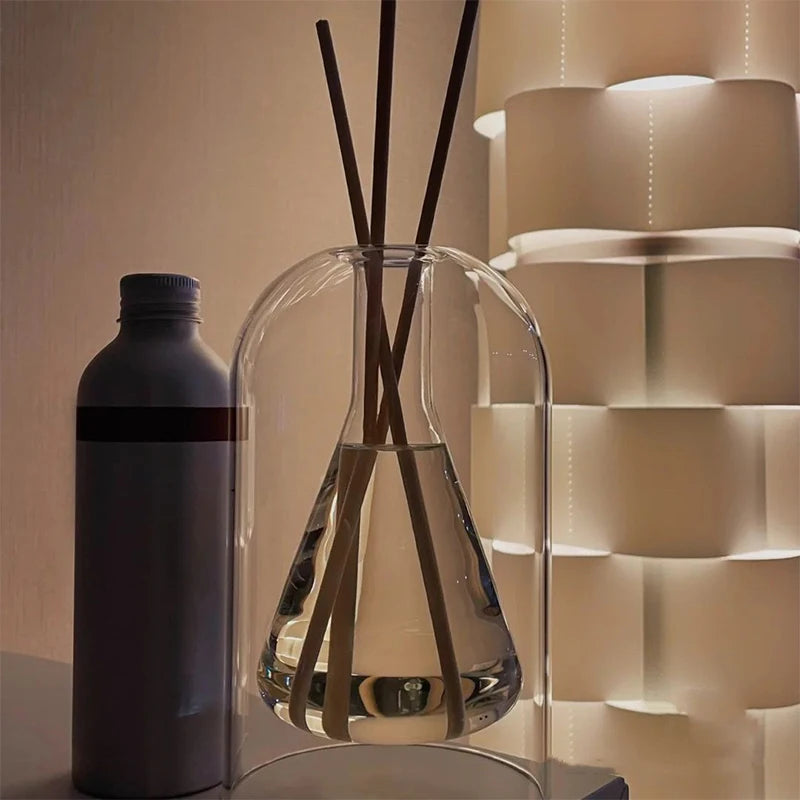 Serene Essence Glass Aromatherapy Diffuser Bottle