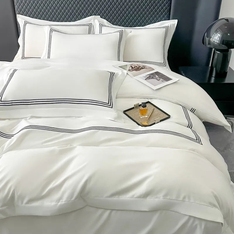 Triluxe Embroidered Duvet Collection