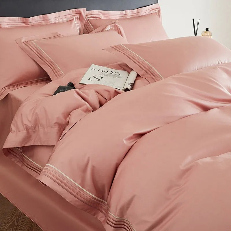Triline Embroidered Duvet Set