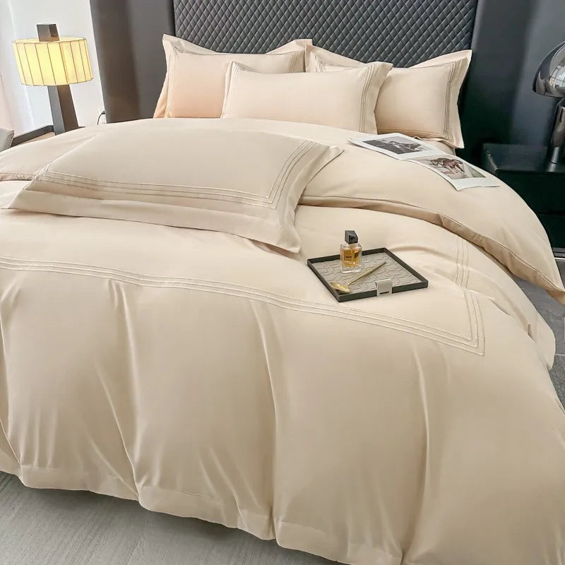 Triluxe Embroidered Duvet Collection